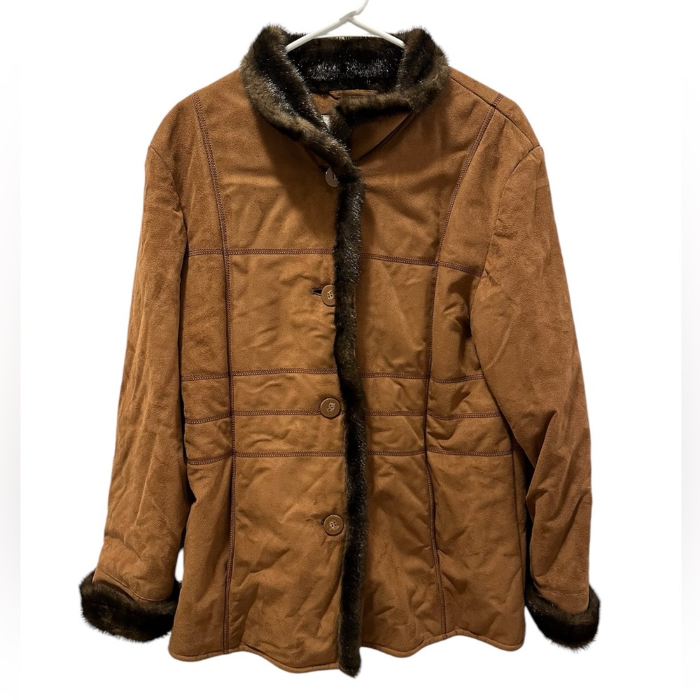 Fitz-Wright Faux Fur Jacket